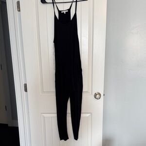 Sleek Black Women's Jumpsuit